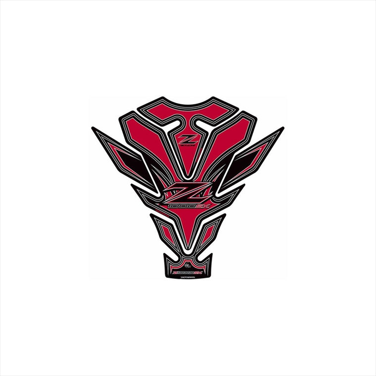 モトグラフィックス｜タンクパッド RED/BLK｜MT-TK023RK
