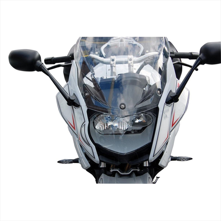 モトグラフィックス｜ボディパッド FRONT WHT｜MT-NB014W