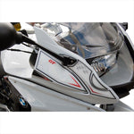 モトグラフィックス｜ボディパッド FRONT WHT｜MT-NB014W
