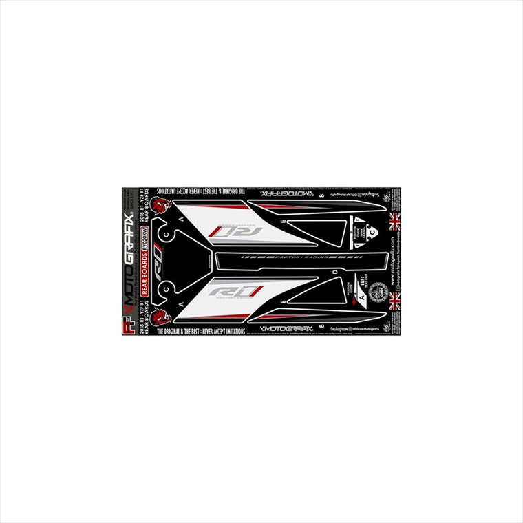 モトグラフィックス｜ボディパッド REAR KW ｜MT-RY020KW