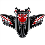 モトグラフィックス｜タンクパッド BLK/RED ｜MT-TT029KRUJ