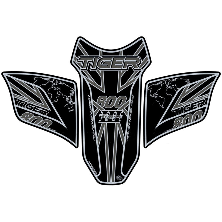 モトグラフィックス｜タンクパッド BLACK ｜MT-TT031KUJ