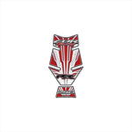 モトグラフィックス｜タンクパッド RED/WHITE ｜MT-TH027RW