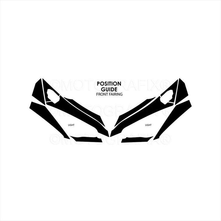 モトグラフィックス｜ボディパッド FRONT｜MT-NK022KB