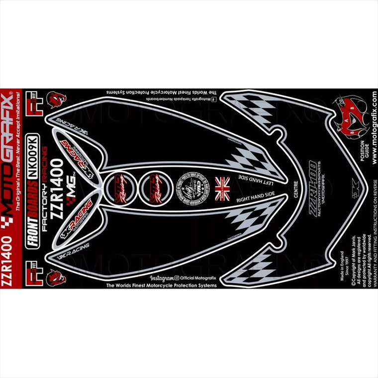 モトグラフィックス｜Front Body Pad｜MT-NK009K