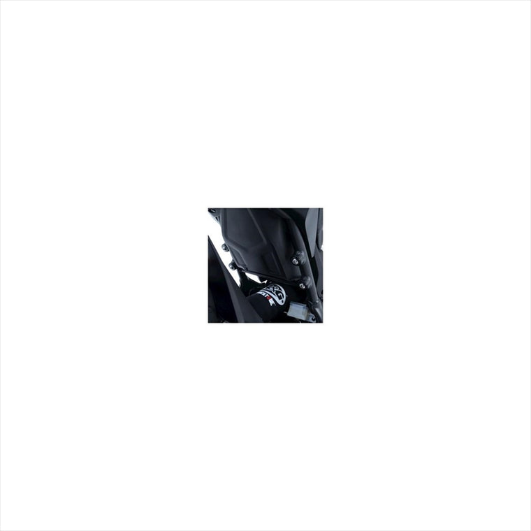 アールアンドジー｜リアフットレストプレート BLK｜RG-BLP0085BK