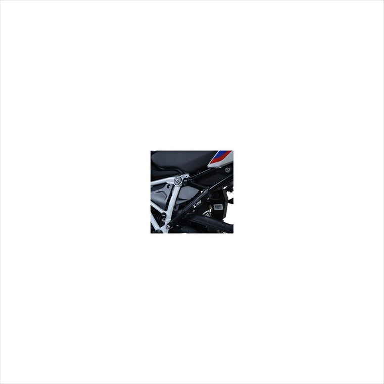 アールアンドジー｜リアフットレストプレート BLK｜RG-BLP0099BK