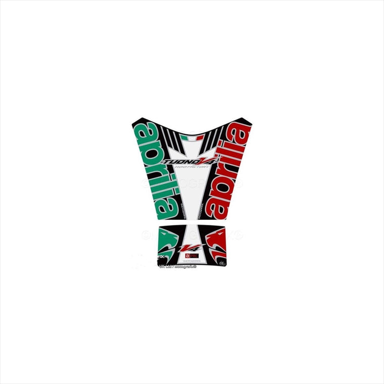 モトグラフィックス｜タンクパッド BLK/GRN ｜MT-TA024KTW