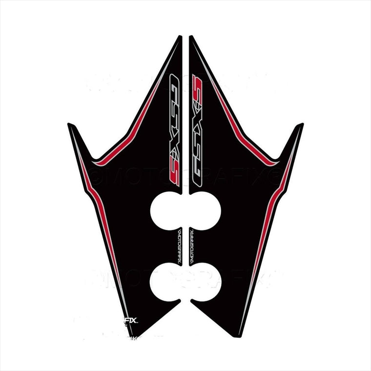 モトグラフィックス｜フロントフェンダーキット BLK/RED ｜MT-SFF002KR