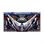モトグラフィックス｜ボディパッド REAR ｜MT-RB017MSW