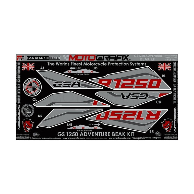 モトグラフィックス｜BEAK PROTECTION KIT ｜MT-BB003EKR
