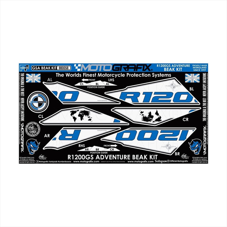 モトグラフィックス｜BEAK PROTECTION KIT ｜MT-BB005B
