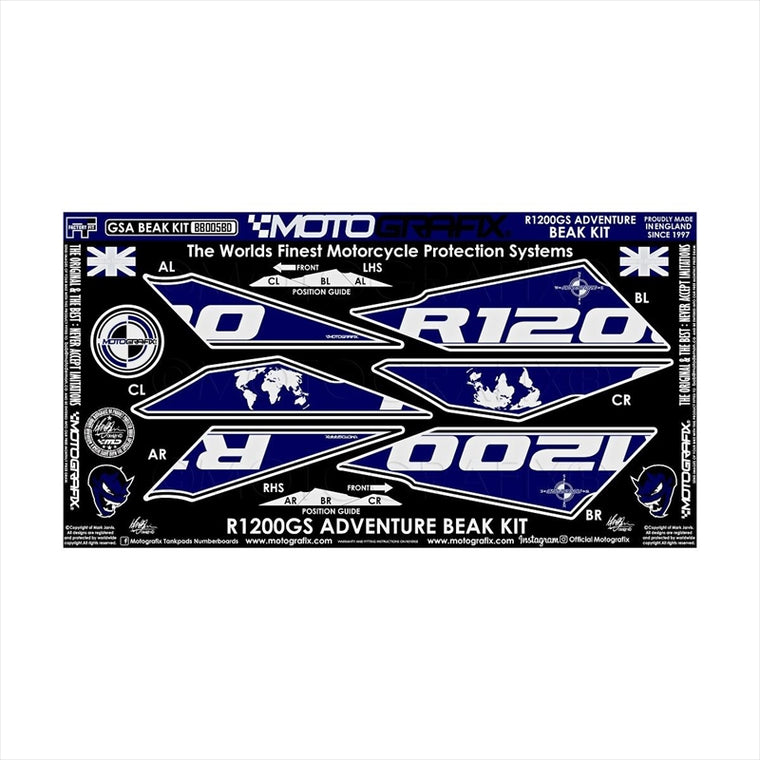 モトグラフィックス｜BEAK PROTECTION KIT ｜MT-BB005BD