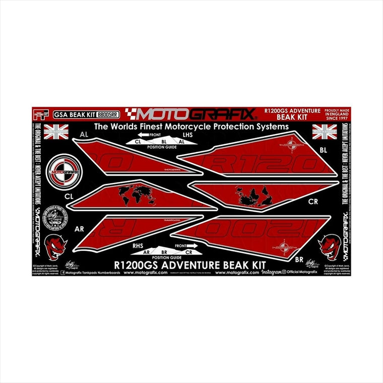 モトグラフィックス｜BEAK PROTECTION KIT ｜MT-BB005RR