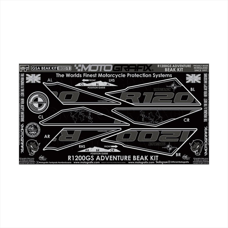 モトグラフィックス｜BEAK PROTECTION KIT ｜MT-BB005TB