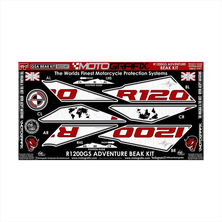 モトグラフィックス｜BEAK PROTECTION KIT ｜MT-BB005WR