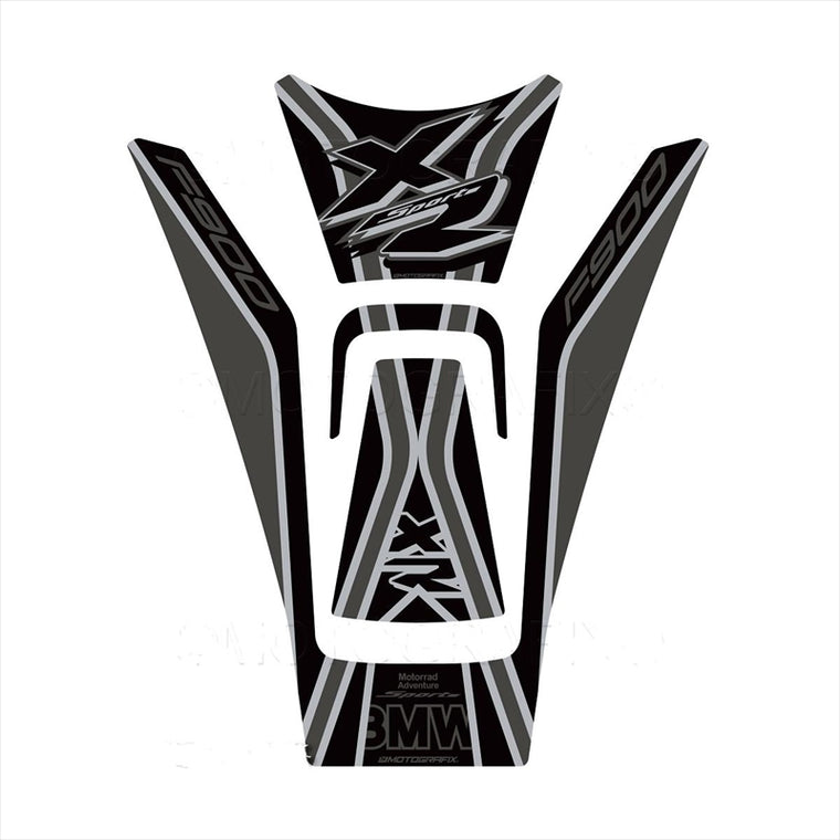 モトグラフィックス｜タンクパッド BLK/GRY ｜MT-TB048KE