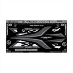 モトグラフィックス｜ボディパッド REAR ｜MT-RB018W