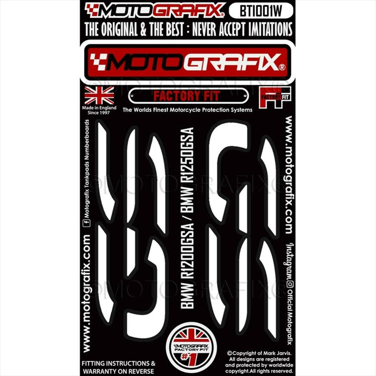 モトグラフィックス｜GS TANK LOGO ｜MT-BTI001W