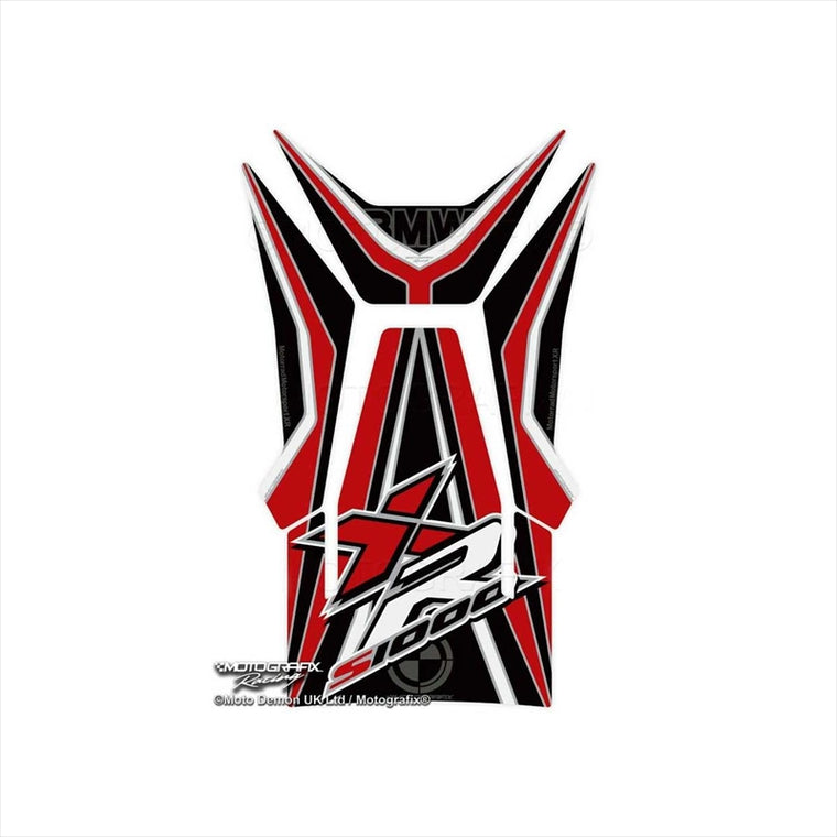 モトグラフィックス｜タンクパッド BLK/GRY/RED ｜MT-TB050KR