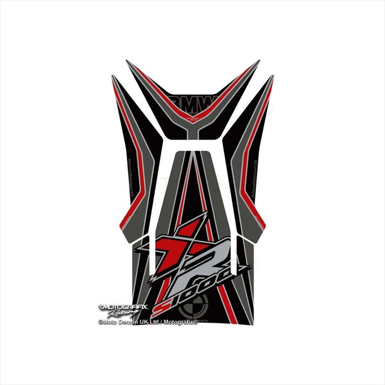 モトグラフィックス｜タンクパッド BLK/RED/GRY ｜MT-TB050RG