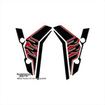 モトグラフィックス｜FRONT FENDER KIT｜MT-BFF011KR