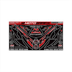 モトグラフィックス｜ボディパッド REAR ｜MT-RB017KR