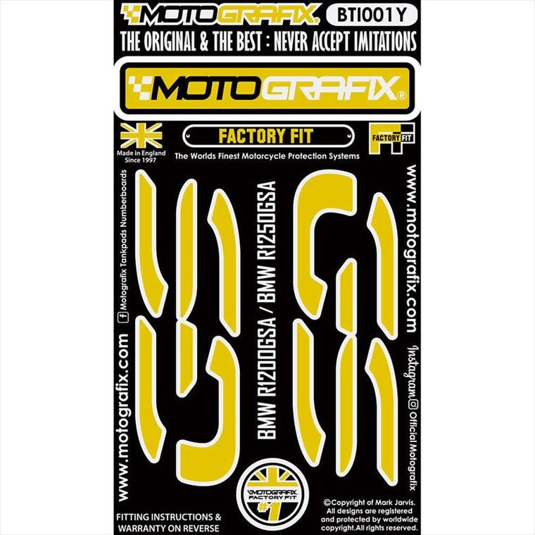 モトグラフィックス｜GS Tank Logo Infills｜MT-BTI001Y