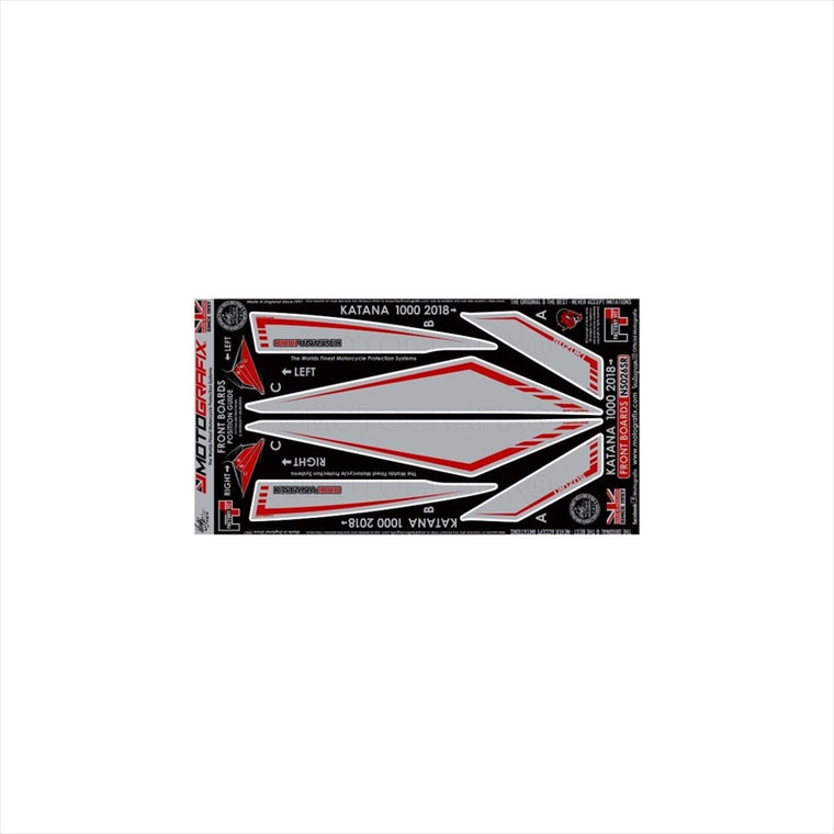 モトグラフィックス｜ボディパッド FRONT ｜MT-NS026SR