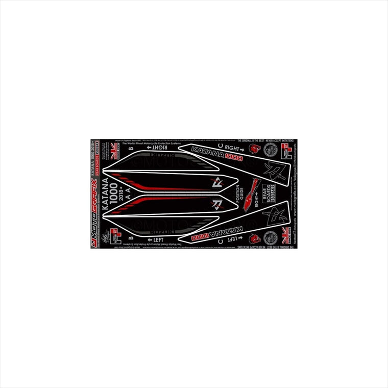 モトグラフィックス｜ボディパッド REAR ｜MT-RS026KR