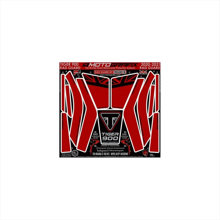モトグラフィックス｜Radiator Guard Protection｜MT-TRG001R