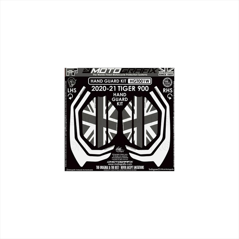 モトグラフィックス｜Hand Guard Protector ｜MT-HGT001W