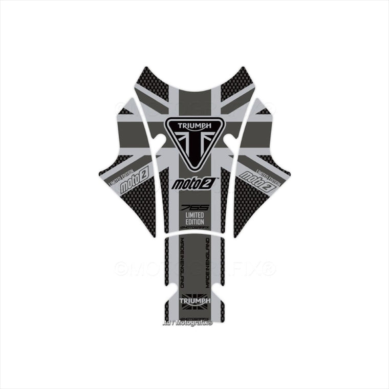 モトグラフィックス｜タンクパッド GRY/BLK/SIL ｜MT-TT039M2