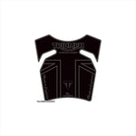 モトグラフィックス｜タンクパッド BLK/GRY ｜MT-TT040KK