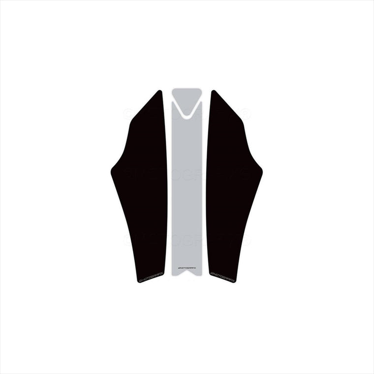 モトグラフィックス｜タンクパッド BLK/GRY/SIL ｜MT-TT046P