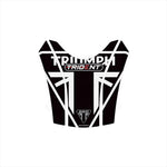 モトグラフィックス｜タンクパッド BLK/WHT ｜MT-TT048KW