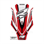 モトグラフィックス｜タンクパッド RED/BLK/WHT ｜MT-TB055RKW