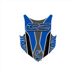 モトグラフィックス｜タンクパッド BLU/GRY/BLK ｜MT-TB057BKS