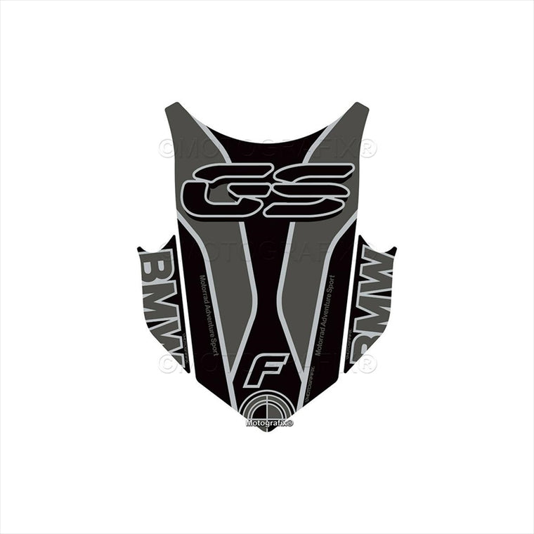モトグラフィックス｜タンクパッド BLK/GRY ｜MT-TB057KE