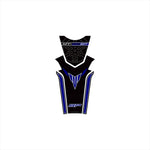 モトグラフィックス｜タンクパッド BLK/GRY/BLU ｜MT-TY032KB