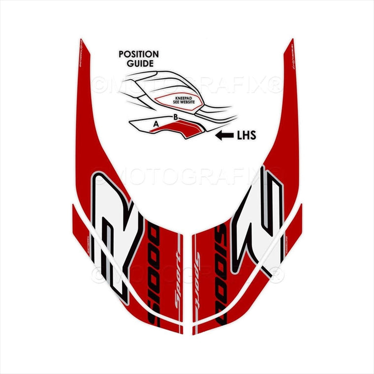モトグラフィックス｜Tank Protectors/ Shields ｜MT-BKL002R