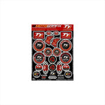 モトグラフィックス｜BLACK 3D GEL BADGE KIT ｜MT-IOMTTBSUR