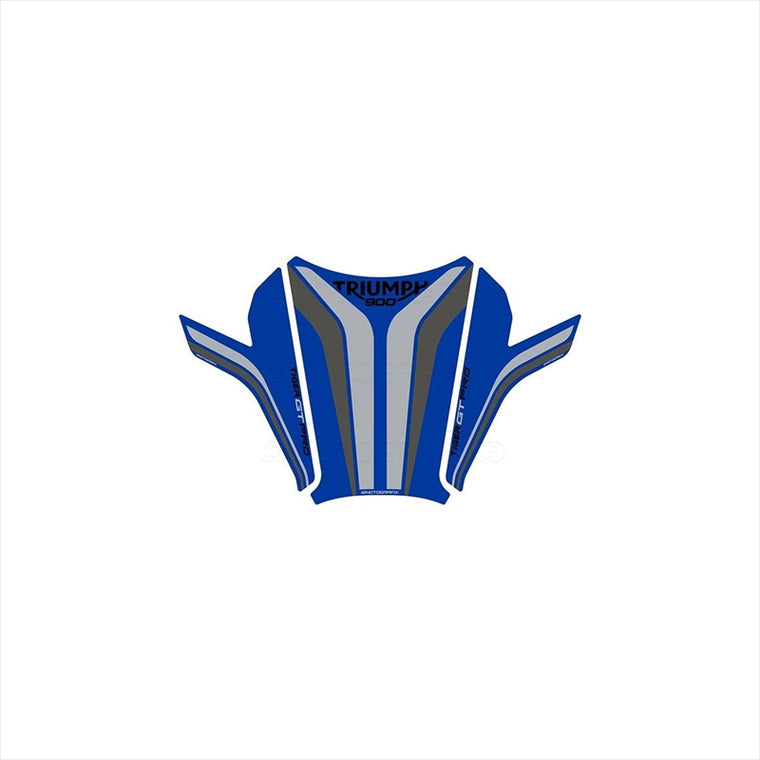 モトグラフィックス｜タンクパッド BLU/BLK/GRY｜MT-TT037B