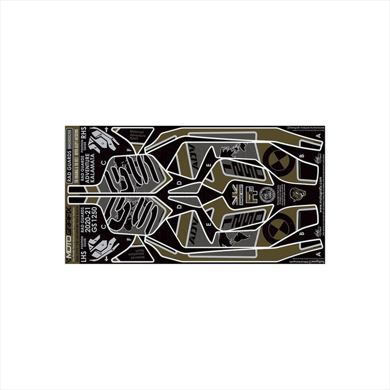 モトグラフィックス｜Number Board Protector｜MT-BRG003CKE
