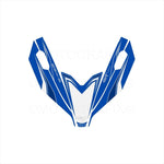 モトグラフィックス｜ボディパッド FRONT｜MT-NS027BBW