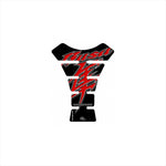 モトグラフィックス｜タンクパッド BLK/RED｜MT-TS013KS