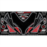 モトグラフィックス｜FRONT BODY PAD｜MT-NH005KR