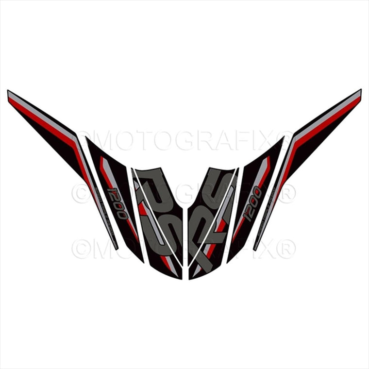 モトグラフィックス｜Rear Body Pad｜MT-RT003KR