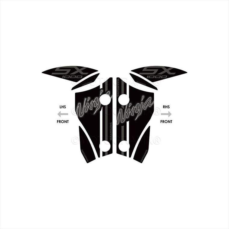 モトグラフィックス｜FRONT FENDER KIT｜MT-KFF002KW