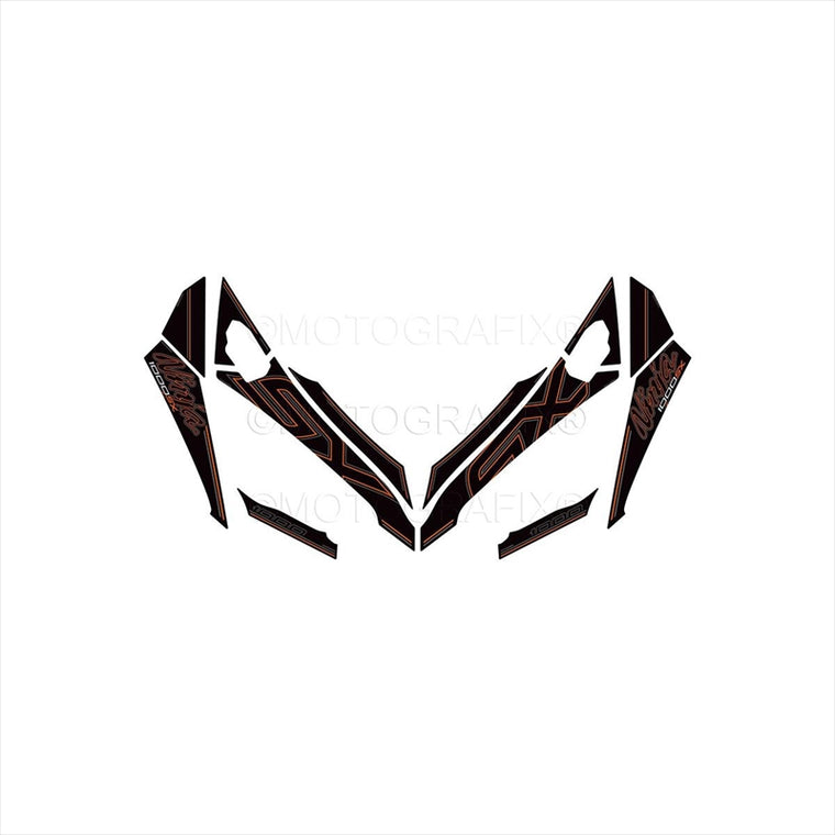モトグラフィックス｜FRONT BODY PAD｜MT-NK024KOE